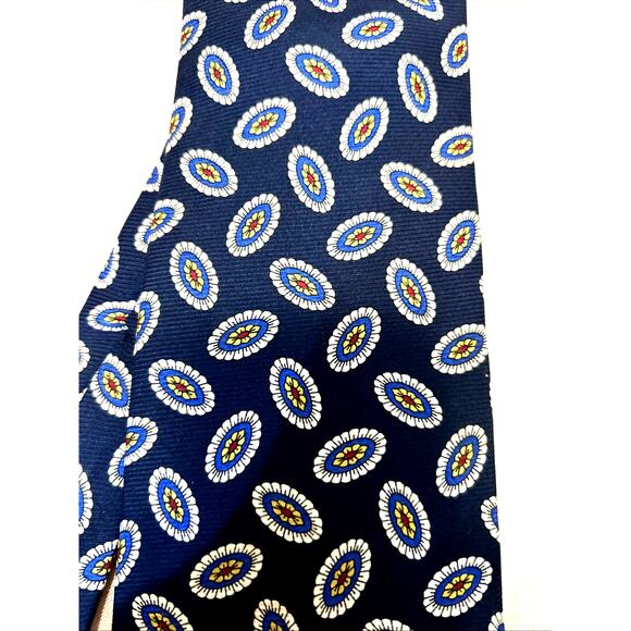 2 Ties brooks brothers yellow blue gorgeous fun design - Picture 7 of 8
